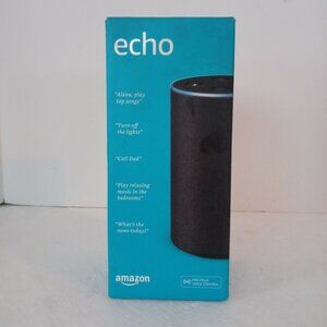Amazon Echo (2nd Generation) Smart Assistant Speaker - Charcoal Fabric